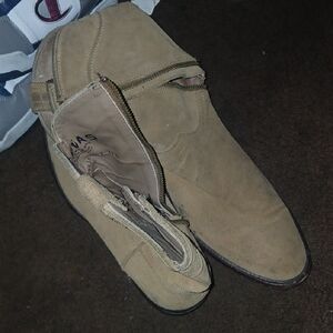 Tecovas Light Brown Men's Suede Boots